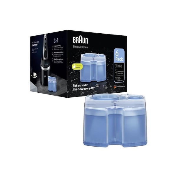 Braun Clean & Renew Cartridge Refills 6 Pack