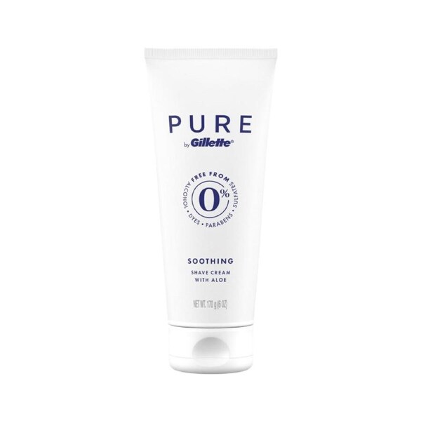 Gillette Pure Soothing Shave Cream 170G