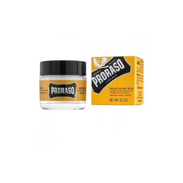 Proraso Moustache Wax Wood & Spice - 15Ml