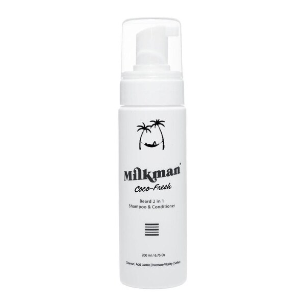 Milkman 2 In 1 Beard Shampoo & Conditioner - Coco Fresh 200Ml