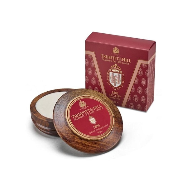 Truefitt & Hill 1805 Luxury Shaving Soap In Wooden Bowl - 99G