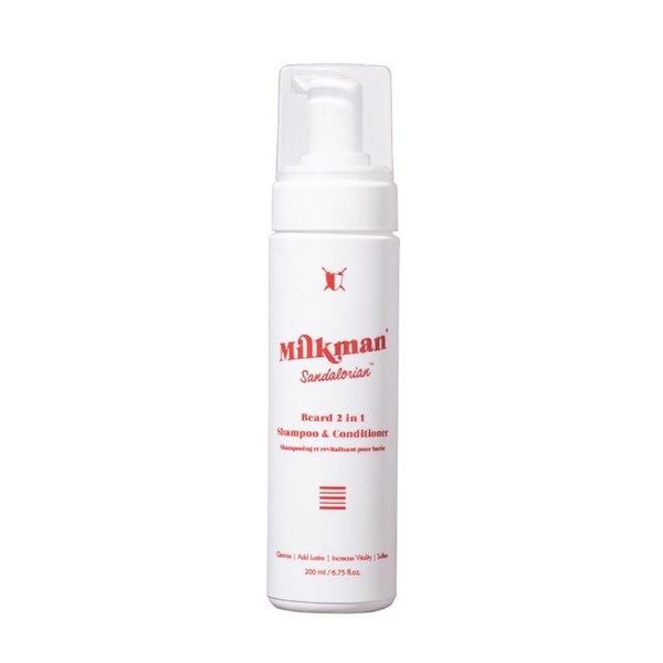 Milkman 2 In 1 Beard Shampoo & Conditioner - Sandalorian 200Ml