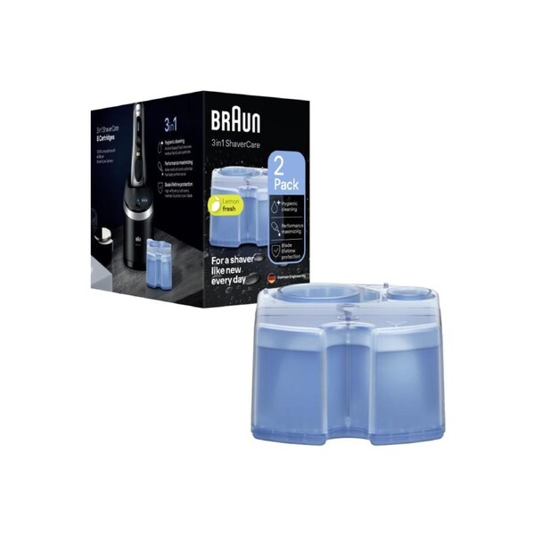 Braun Clean & Renew Cartridge Refills 2 Pack