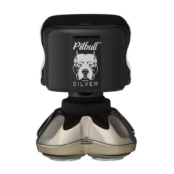 Skull Shaver Pitbull Silver Pro Head Shaver