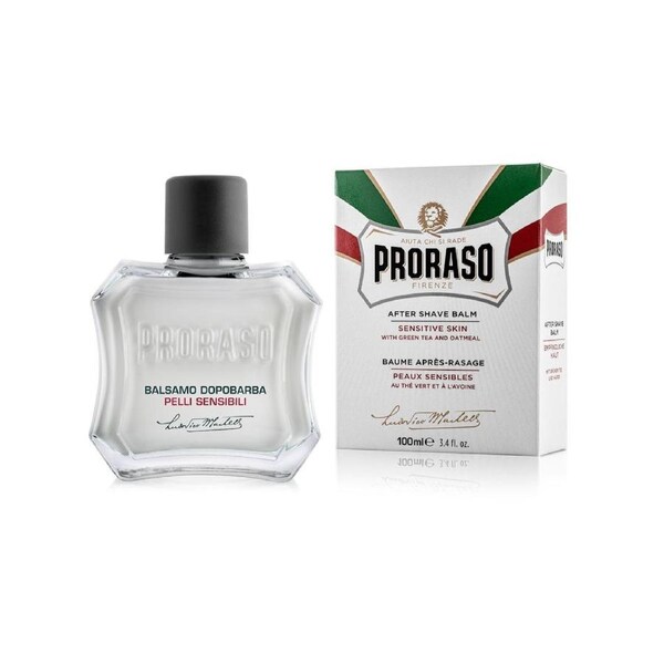 Proraso Aftershave Balm Sensitive With Green Tea & Oatmeal - 100Ml