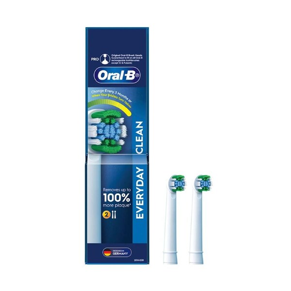 Oral-B Everyday Clean Brush Head Refills 2 Pack