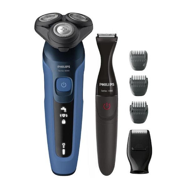 Philips Series 5000 Wet & Dry Electric Shaver With Multigroomer