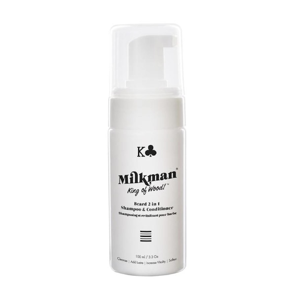 Milkman 2 In 1 Beard Shampoo & Conditioner - King Of Wood 100Ml