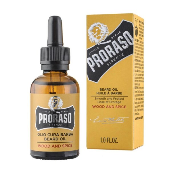 Proraso Beard Oil Wood & Spice - 30Ml