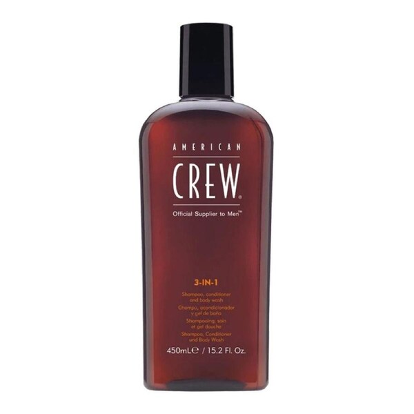 American Crew 3-In-1 Shampoo, Conditioner & Body Wash - 450Ml
