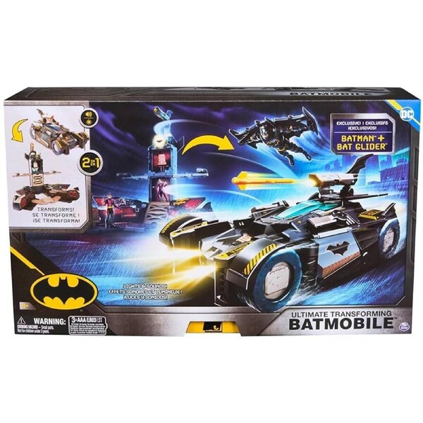 Batman Batmobile Ultimate Transforming Vehicle Playset