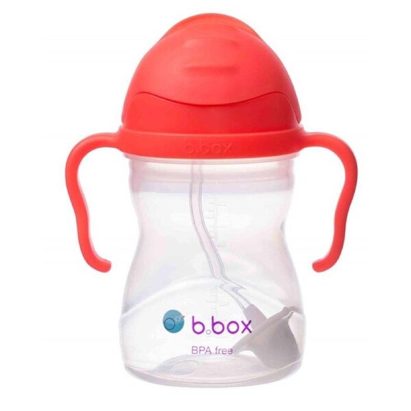 B-box Sippy Cup with Weighted Straw 360 degree(Watermelon )240ML (Copy)