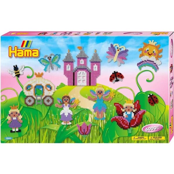 Hama - Fairies Hama Beads Giant Gift Box 6000 Beads