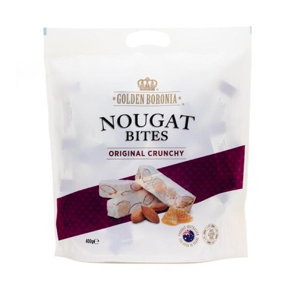 GB Nougat Bites Original Crunchy 400g