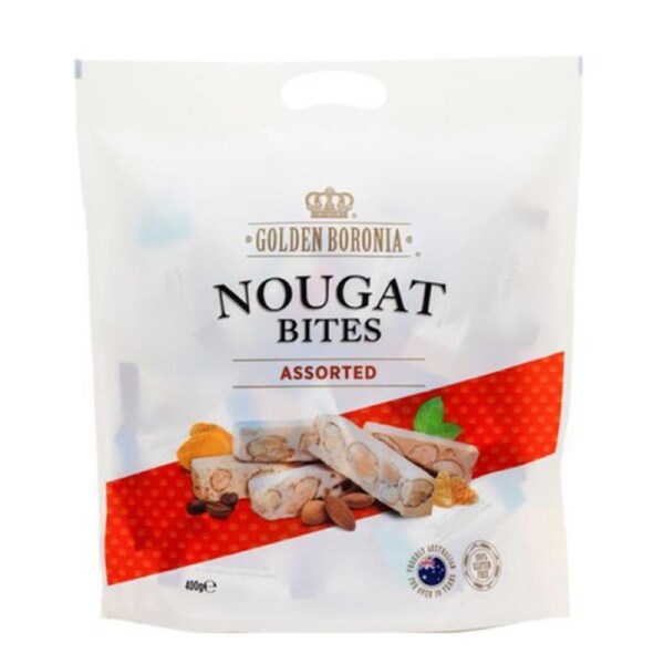 GB Nougat Bites Assorted 400g