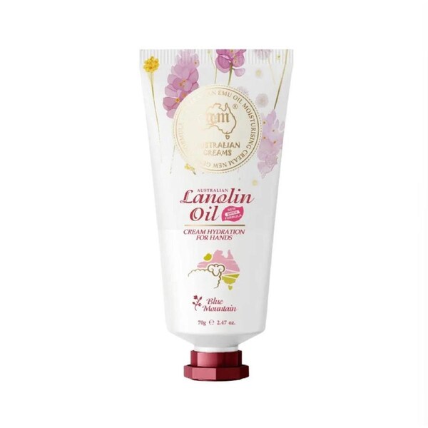 GM Lanolin Oil Hand Cream Blue Mountain 70g