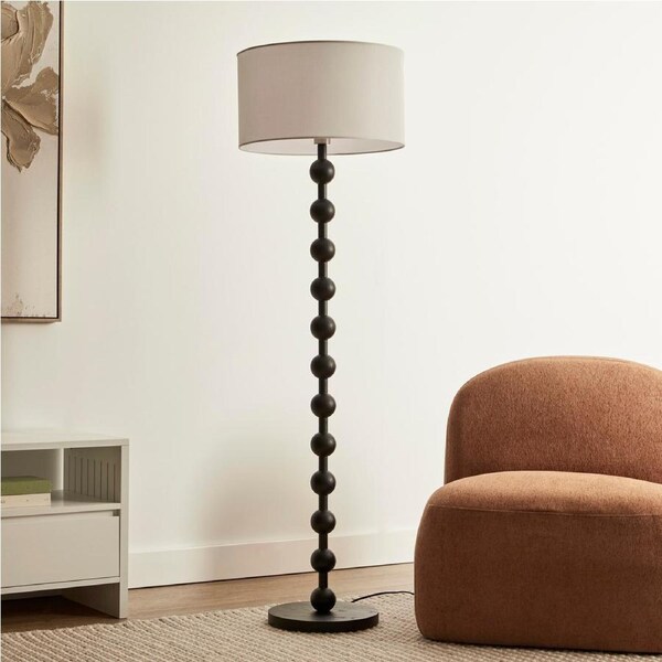 Cooper & Co. Sadie 153cm Floor Lamp Black