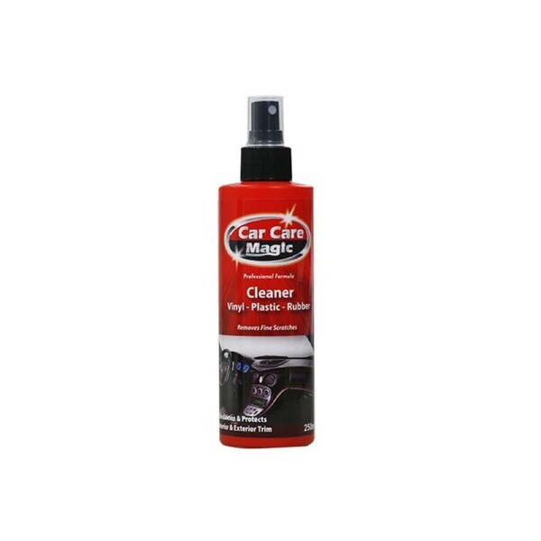 3x250ml Car Cleaner: Vinyl - Plastic - Rubber