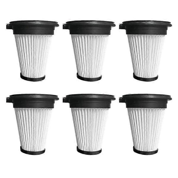 JOYBUY 6Pcs HEPA Filters for Handheld Cordless Vacuum Cleaner Replacement Parts
