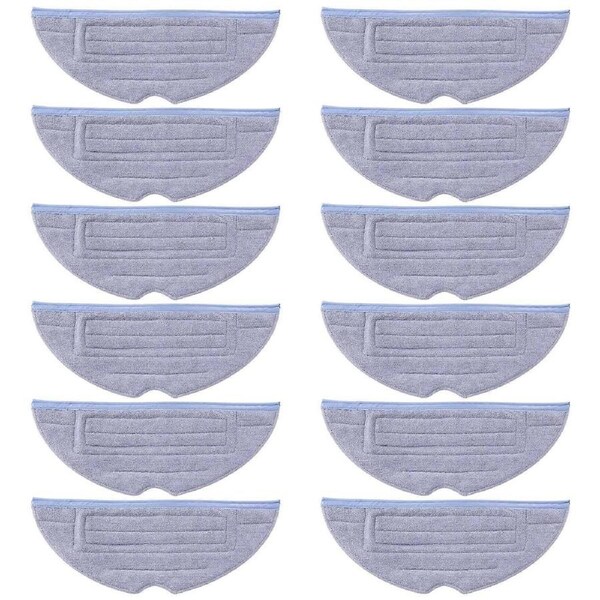 JOYBUY 12 Pcs Mop Cloth for S7 S7+ S7 MaxV S7 MaxV Plus S7 MaxV Ultra Max+ Series Robot Vacuum Cleaner Parts