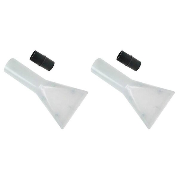 JOYBUY 35Mm Vacuum Cleaner Extraction Nozzle Spin Brush Head with Adapter Clear Swivel Nozzle Sofa Carpet