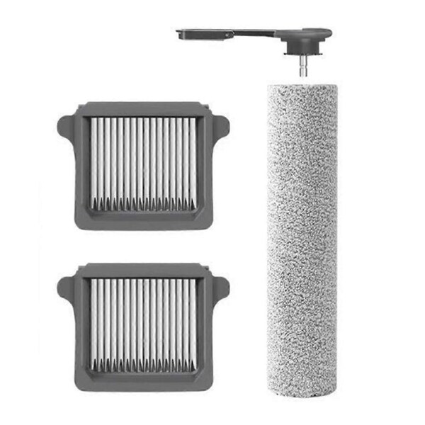 JOYBUY For Pro LED C/ Pro Station/Booster/Wiper Floor Scrubber Vacuum Replace Roller Brush Washable Hepa F