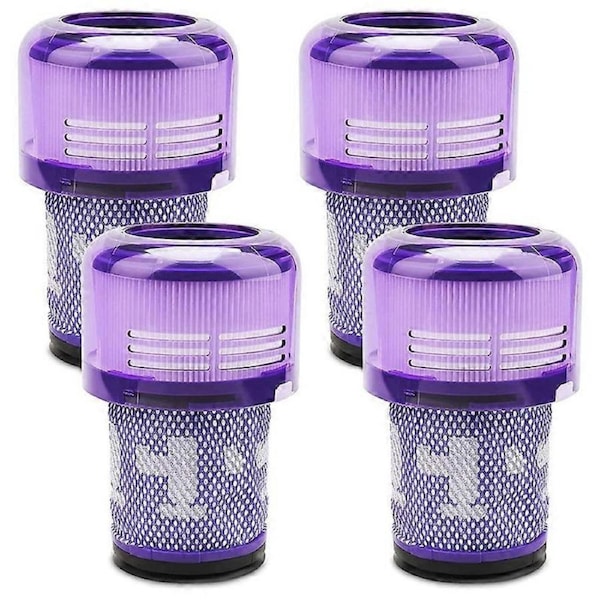 JOYBUY 4 Pack V12 Filters Replacement for Dyson V12 Slim Vacuums and V12 Detect Slim Vacuums, Part No.97151