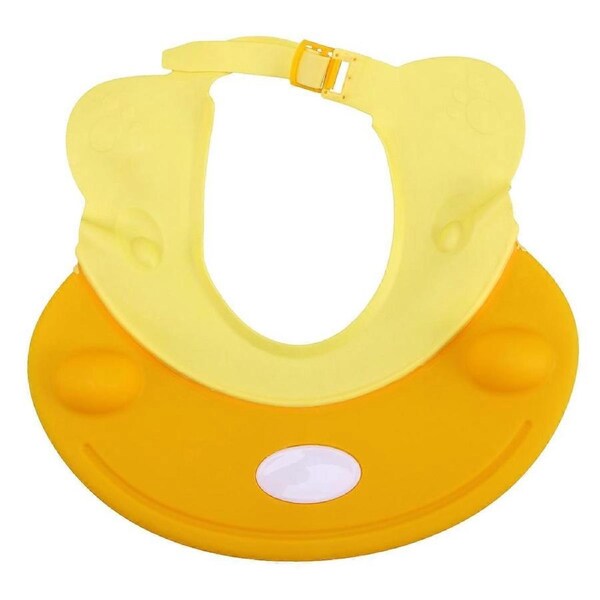 Infant Shower Cap Adjustable Elastic Headband Baby Bath Shower Cap 1Set