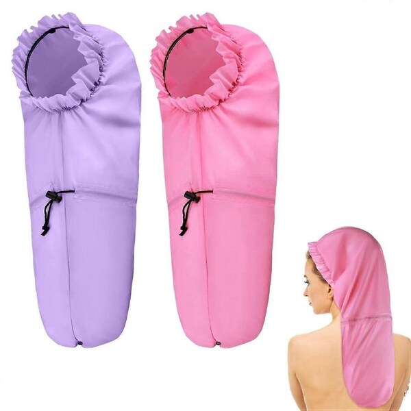 Large Braid Shower Cap, Extra Long Shower Cap for Women Long Hair and Braids