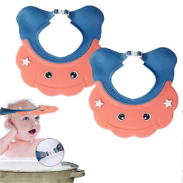 Baby shower cap Adjustable silicone shower cap, sun hat