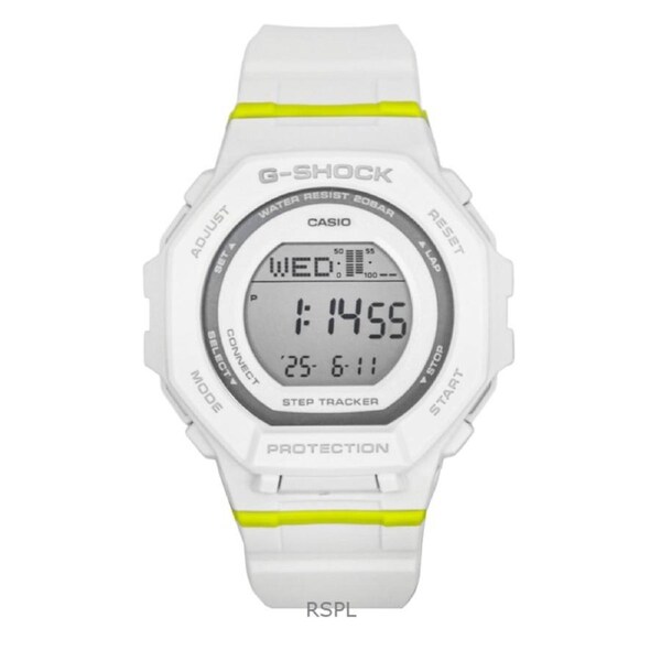 Casio G-SHOCK G-Squad BLUETOOTH Smartphone Link Step Tracker Alarm Backlight Afterglow GMD-B300SC-7 200M Ladies Watch