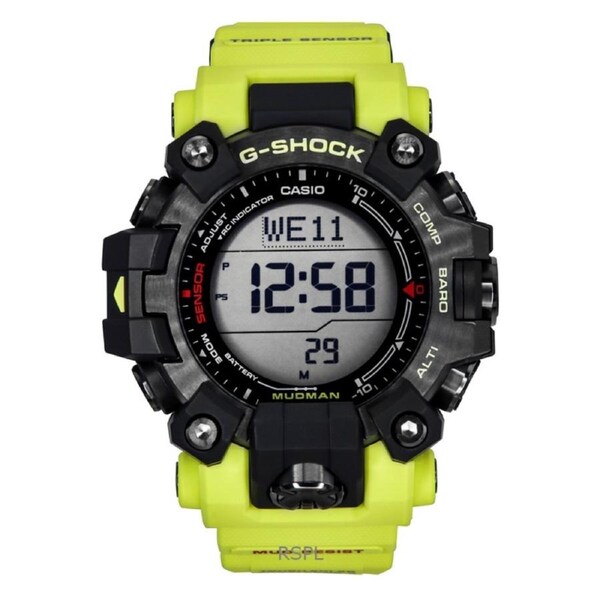 Casio G-SHOCK Master Of G-Land Mudman GW-9500MRY-1A9 Radio-Controlled Mens Watch Mud Resistant Digital Compass Altimeter Barometer Thermometer