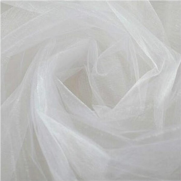 White Crystal Organza 48cm x 5m