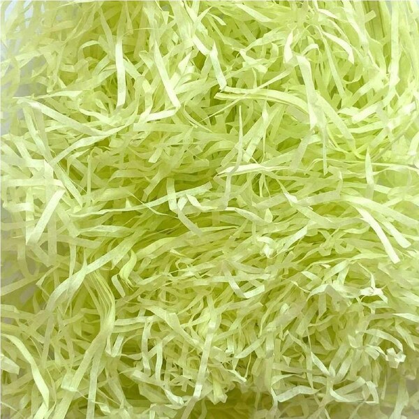Shredded Tissue Paper 50g Bag - Lime Green