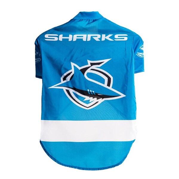 NRL Cronulla Sharks Pet Dog/Puppy Sports Breathable Jersey Clothing/Costume Extra Large