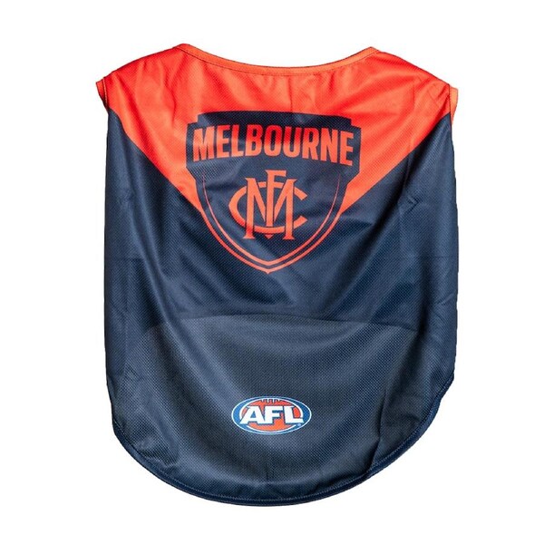 AFL Melbourne Demons Pet Dog/Puppy Sports Breathable Jersey Clothing/Costume L