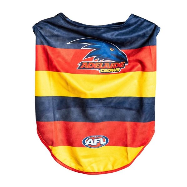 AFL Adelaide Crows Pet Dog/Puppy Sports Breathable Jersey Clothing/Costume M