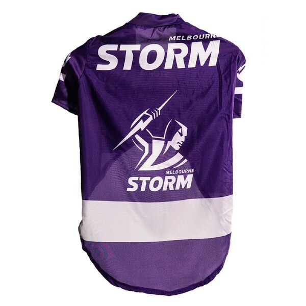 NRL Melbourne Storm Pet Dog/Puppy Sports Breathable Jersey Clothing/Costume M