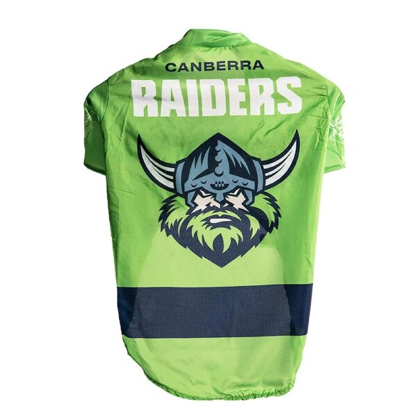 NRL Canberra Raiders Pet Dog/Puppy Sports Breathable Jersey Clothing/Costume L