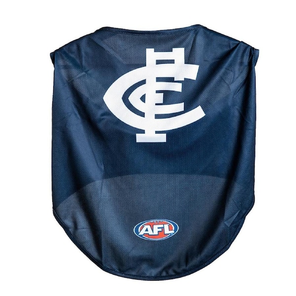 AFL Carlton Blues Pet Dog/Puppy Sports Breathable Jersey Clothing/Costume L