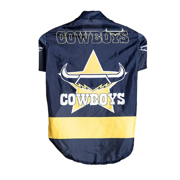 NRL North Queensland Cowboys Pet Dog/Puppy Breathable Jersey Clothing/Costume XL