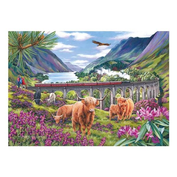 House of Puzzles - Glenfinnan Ladies Puzzle 1000pc