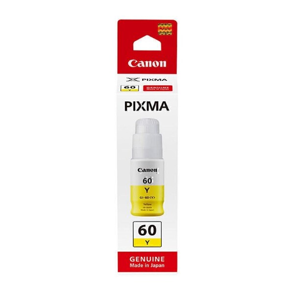 Canon GI60 Yellow Ink Bottle
