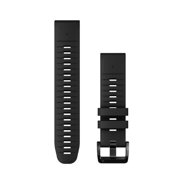 Garmin QuickFit 22 Black Silicone band V4