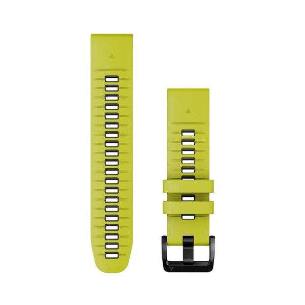 Garmin QuickFit 22 Electric Lime/Graphite Silicone band