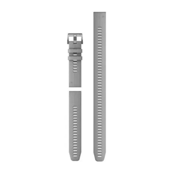 Garmin *~QuickFit 22 Watch Bands, Powder Grey Silicone (3-piece Dive Set)