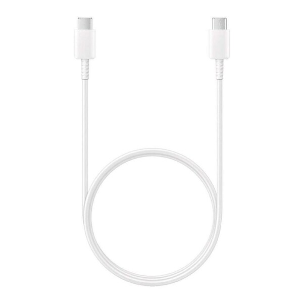 Samsung USB-C to USB-C Fast Charging Cable - 60W - White - (ECO-FRIENDLY PACKAGING)