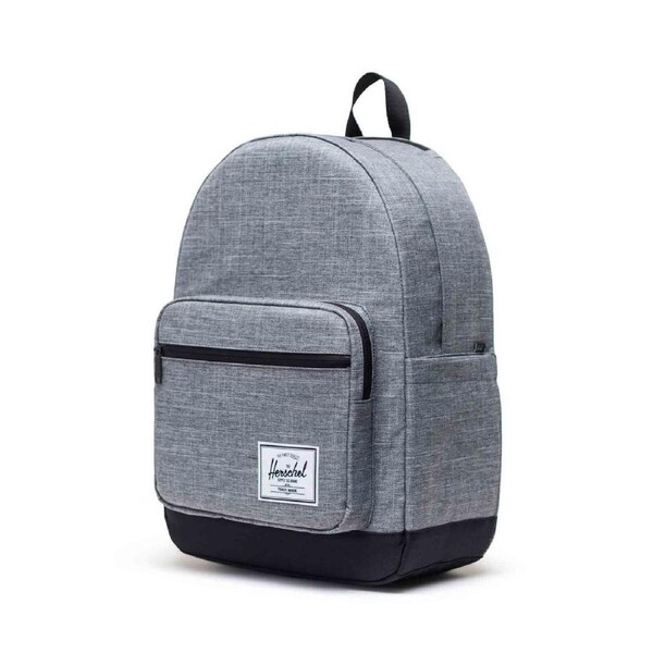 Herschel 25L Pop Quiz Backpack Bag w/ 15" Laptop Sleeve in Raven Crosshatch