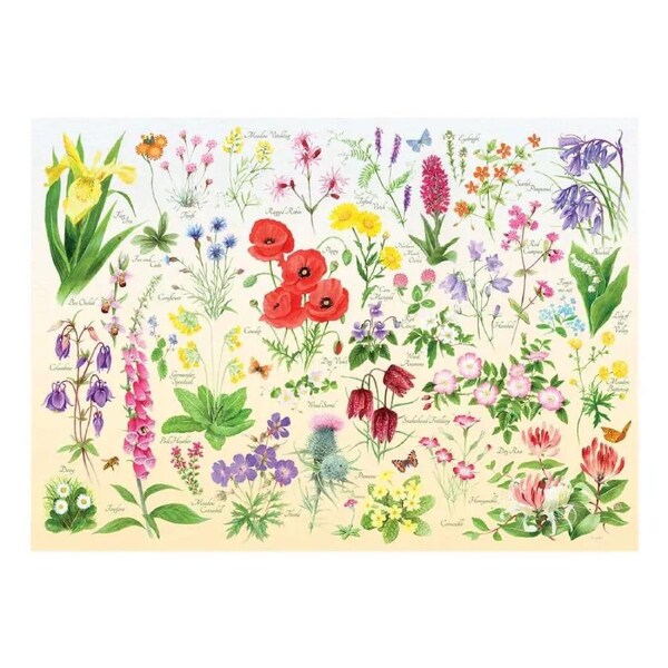 House of Puzzles - Wildflowers Puzzle 1000pc