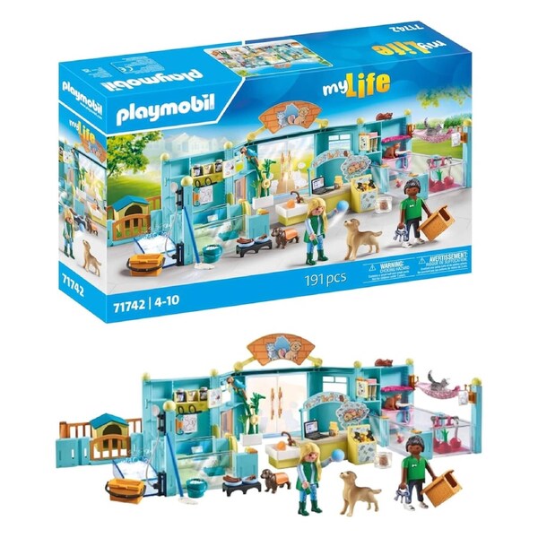 Playmobil - Animal Hotel MyLife Pet Care Playset